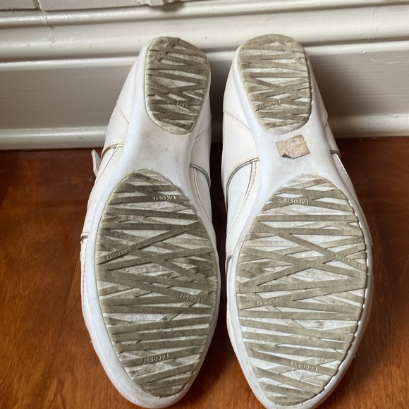 Authentic white Lacoste Arixia White Sneakers Size 10 - Picture 4 of 7